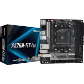 Asrock A520M-ITX/ac WiFi AM4 mATX -emolevy