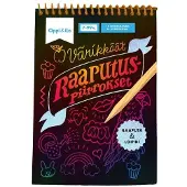 Värikkäät raaputuspiirrokset -puuhakirja 7-99 v - Raaputa ja loihdi!