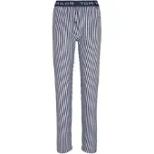 Tom Tailor Pyjamahousut tummansininen / valkoinen