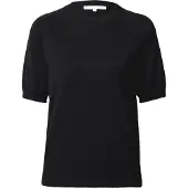 Soft Rebels Srmarla Ss O-Neck Knit - Black - XS