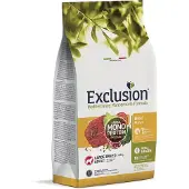 Exclusion Mono Protein Mediterraneo kuivaruoka isojen rotujen koirille naudanlihalla, L, 12 kg
