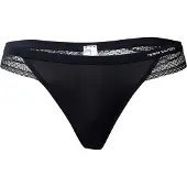 Tommy Hilfiger Lace Trim Logo Thong