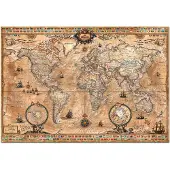 Educa Puzzle 1000 Pieces World Map Monivärinen