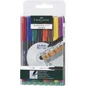 Faber-Castell - Marker Multimark permanent F wallet (8 pcs) (151309)