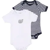 Playshoes Potkuhousut/body marine / harmaa / valkoinen