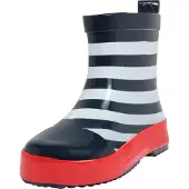 Playshoes Kumisaappaat marine / verenpunainen / valkoinen