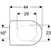 Geberit iCon valkoinen wc-istuin Soft Close -toiminnolla ja Quick-Release-kiinnityksellä
