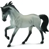 Collecta Horse Country Andalusianhevonen ori vaaleanharmaa XL