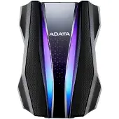 ADATA Hd770g Rgb 1tb Musta Ulkoinen Kiintolevy