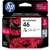 HP Ink Advantage 46 -mustekasetti, 14 ml, väri