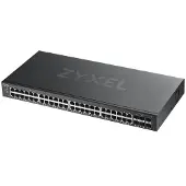 Zyxel GS1920-48V2-EU0101F - Älykäs hallittava Gigabit Ethernet -kytkin, Musta
