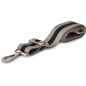 Ceannis Shoulder Strap in Black/Sand Webbing (Silver) Black/Sand