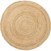 Ferm Living Eternal juuttimatto pyöreä small Natural
