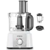 Kenwood Multifunktionell matberedare - - MultiPro Express FDP65.450WH - 1000 W - 3 L - 2 hastigheter - 1,5 L mixer - Vit