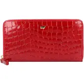 Braun Büffel Verona Lompakko Nahka 19 cm Punainen