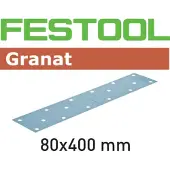 Festool Hiomapaperi tasohiomakoneeseen Granat; 80x400 mm; P180; 50 kpl.