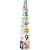 Vilac Nesting Cubes By Michelle Carlslund - Multi/patterned - ONE SIZE