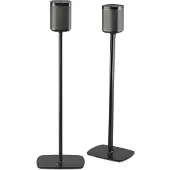 FLEXSON jalusta Sonos One/Play:1 kaiuttimelle (2 kpl, musta)