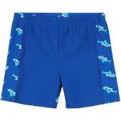 Playshoes Uimashortsit 'Hai' sininen / vesi / valkoinen
