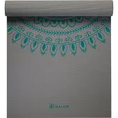 Gaiam Joogamatto 6mm Extra Long/Wide Teal Marrakesh