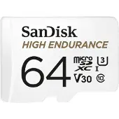 SanDisk High Endurance MicroSd-kortti - SDSQQNR-064G-GN6IA - 64GB
