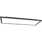 QAZQA Moderni kattovalaisin musta sis. LED 80 cm - Liv