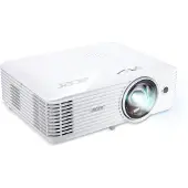 Acer S1386WH, 3600 ANSI lumenia, DLP, WXGA (1280x800), 20000:1, 16:10, 914,4 - 7620 mm (36 - 300") (MR.JQU11.001)