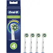 Oral-B Cross Action 4 pack - Harjaspään vaihtopakkaus - hammasharjaan (4 kpl)