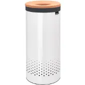 Brabantia Pyykkikori 35L, valkoinen - korkkikansi