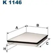 FILTRON Suodatin, sisäilma K 1146