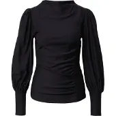 Gestuz Rifagz Puff Blouse Noos - Black - S