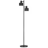 Valotorni Hood Double lattiavalaisin 161cm 2xE27 musta