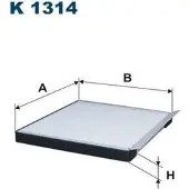FILTRON Suodatin, sisäilma K 1314