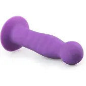 Easytoys Anal Collection - aaltoileva dildo imukupilla - violetti