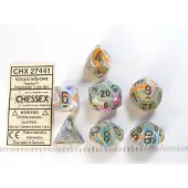 Chessex Dice set - Festive Vibrant (CHX27441) - Lautapeli