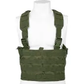 101 Inc Mil-Tec Mag Carrier Chest Rig (Color: Olive)
