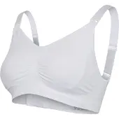 Carriwell Padded Maternity & Nursing Bra - White - S