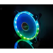 Akasa Vegas AR7, 120x120x25mm ARGB LED -laitetuuletin, valkoinen/musta