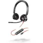 Poly Blackwire 3320 -kuulokemikrofoni, musta