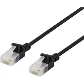 Deltaco Slim U/UTP Cat6a ohut 3,0m RJ45 verkkokaapeli