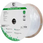 Deltaco TP-57C U/UTP Cat6a asennuskaapeli 305m kela 500MHz LSZH valkoinen