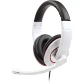 Gembird MHS-001-GW, Langallinen, Puhelut/Musiikki, 20 - 20000 Hz, 280 g, Kuulokkeet, Valkoinen