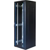 Toten – G6, 19" lattiakaappi, 37U, 600x600, las. etuovi, perfor. takaovi (G6.6637.9801)