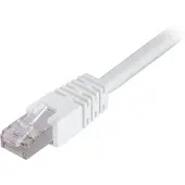 Deltaco – F/UTP Cat6 laitekaapeli, LSZH, 15m, valkoinen (STP-615V)