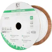 Deltaco – F/UTP asennuskaapeli, Cat6, LSZH, 305m, valkoinen (TP-48GH)
