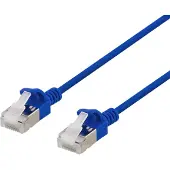 Deltaco Slim U/FTP LSZH 50cm blue