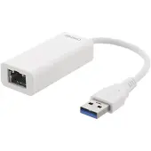 Deltaco – USB 3.0 verkkosovitin, gigabit, 1xRJ45, va (USB3-GIGA4)