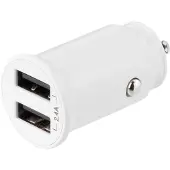 Deltaco USB-CAR125 2 laitteen USB autolaturi