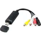 Technaxx – USB 2.0 Video Grabber, NTSC 720x480 at 30fps, black (TEC-1604)