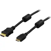 Deltaco HDMI Kaapeli - Mini-HDMI Kaapeli, 4K - 2 Meter